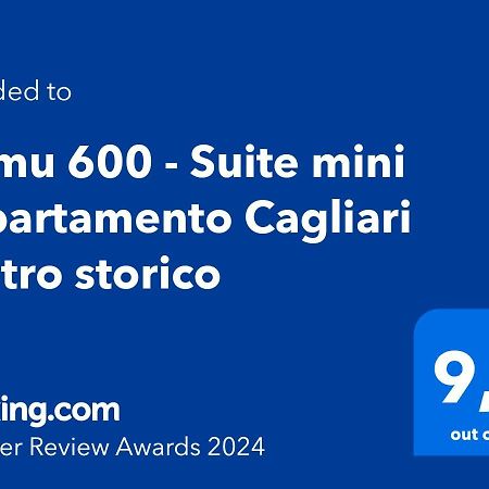 Domu 600 - Suite Mini Appartamento Cagliari Centro Storico Екстер'єр фото