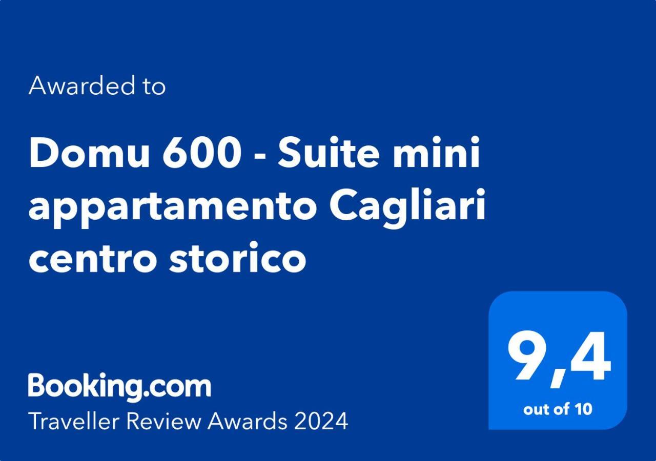 Domu 600 - Suite Mini Appartamento Cagliari Centro Storico Екстер'єр фото